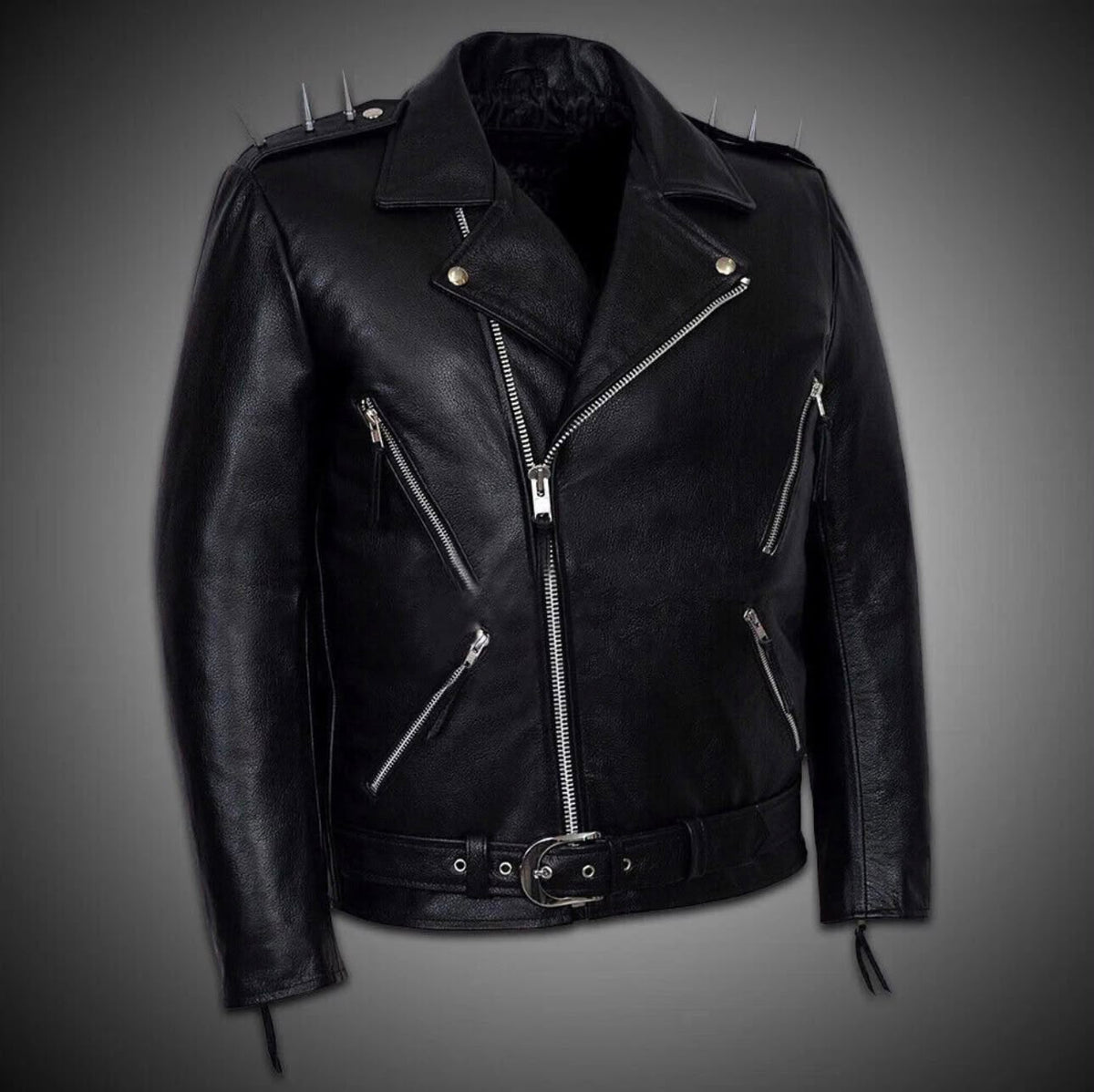 The Ghost — Men's Leather Jacket