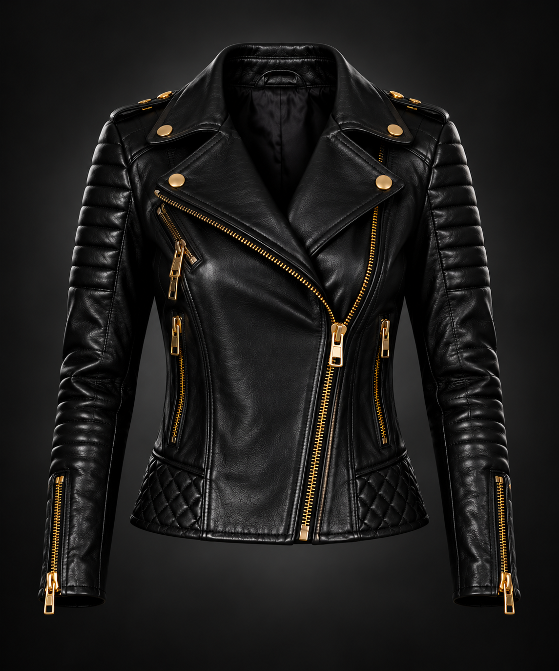 The Noir — Women's Leather Jacket