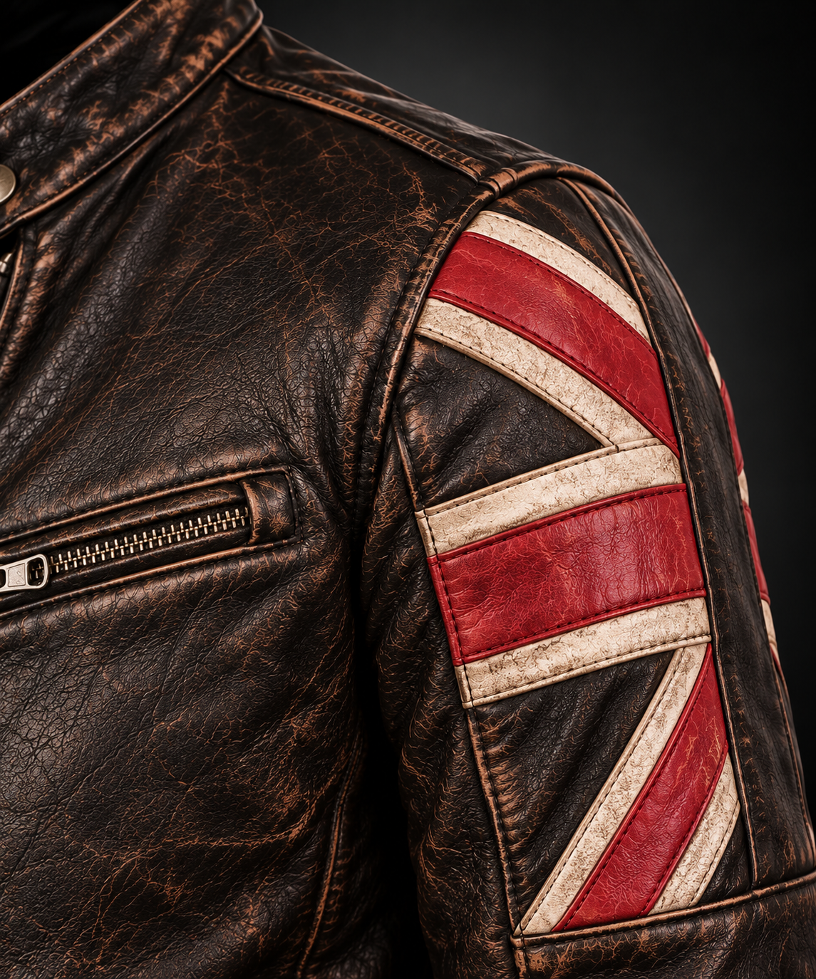 The Racer — Men’s Leather Jacket