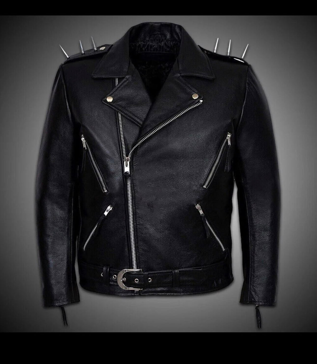 The Ghost — Men's Leather Jacket